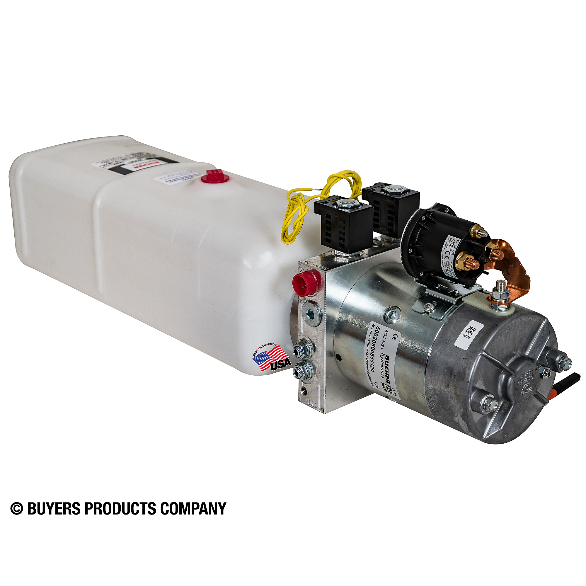 Buyers Products, 12V DC Power Unit, Max. PSI 2500 Max. RPM 0 Model# PU642LR